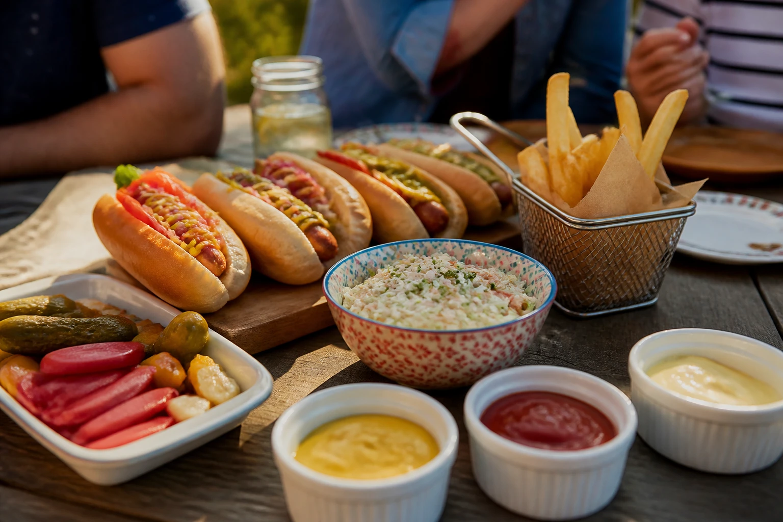 Accompagnement hot-dog : mes idées et mon calendrier de préparation