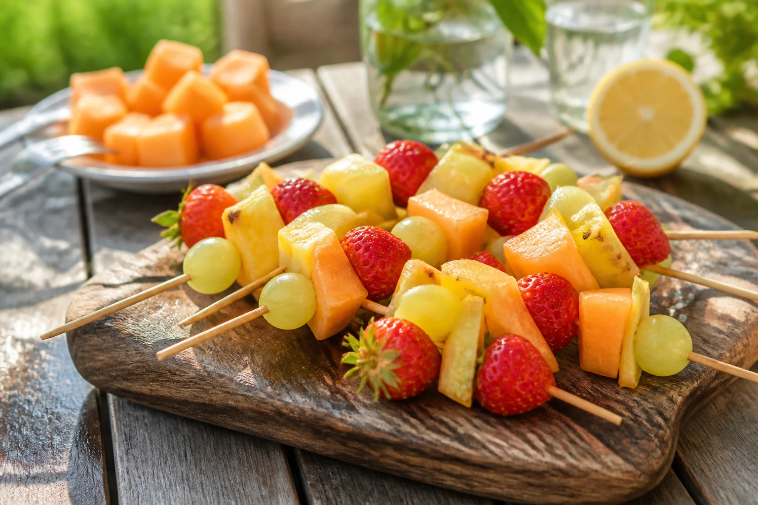 Préparer des brochettes de fruits à l’avance sans qu’elles ramollissent