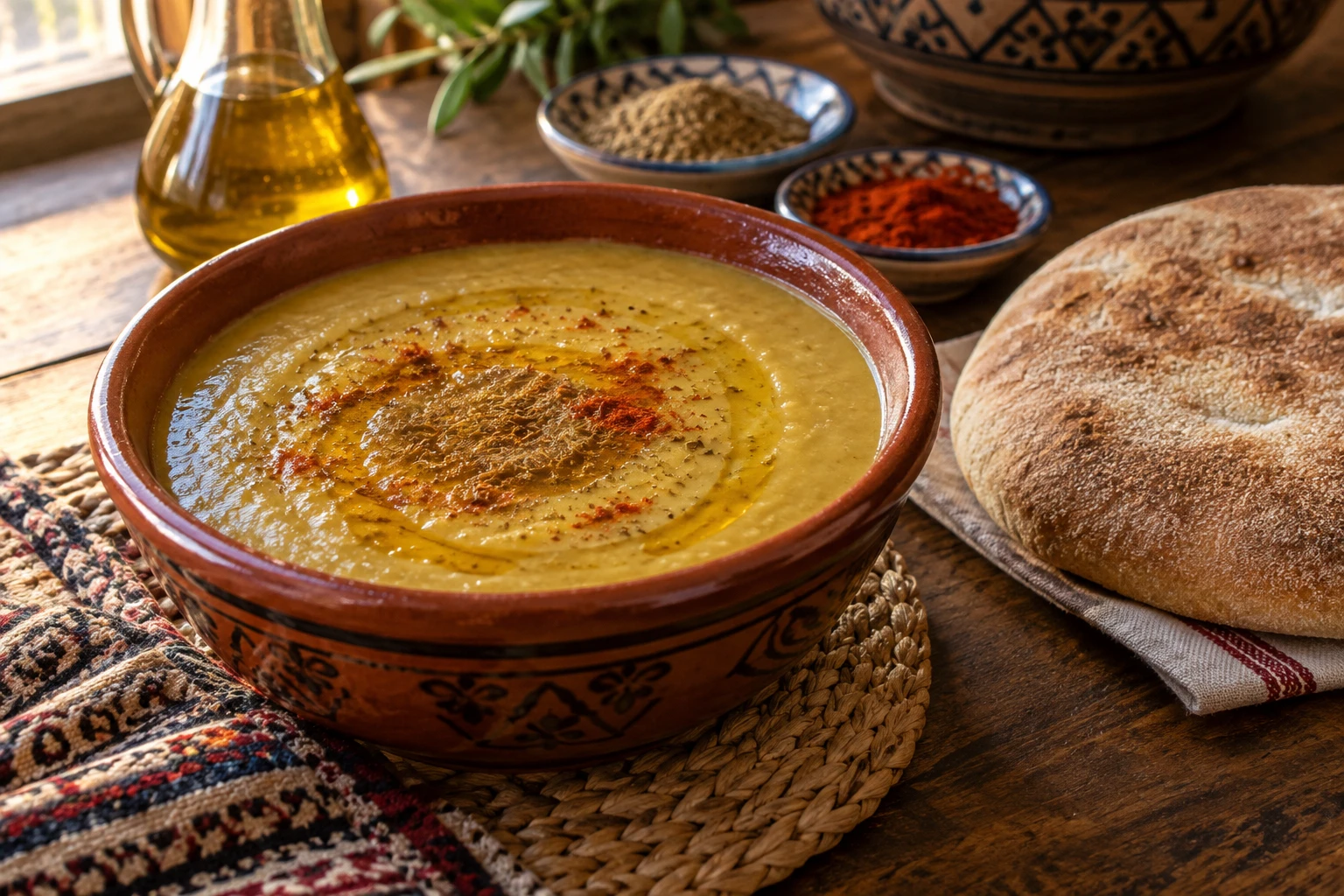 Recette bissara : la purée de fèves ou pois cassés d&rsquo;antan