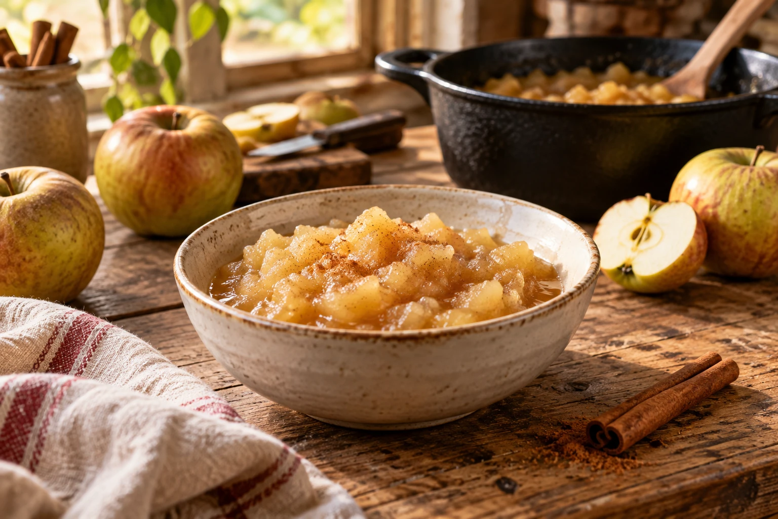 La compote de pommes de ma grand-mère, sans chichi